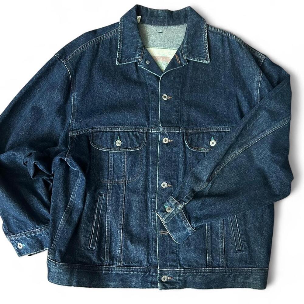 Lee Rider Oversized vintage denim jacket Size XLARGE